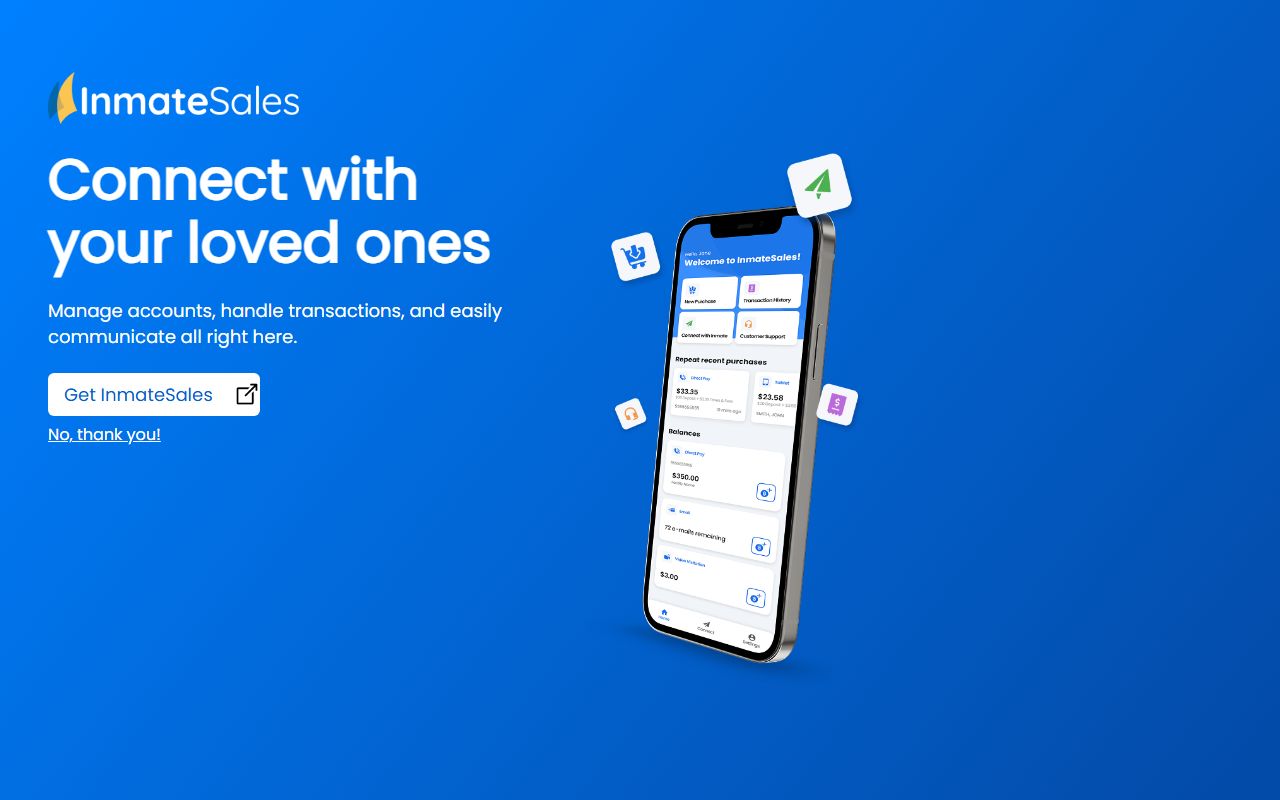 Iosco County arrest records and jail phone account login